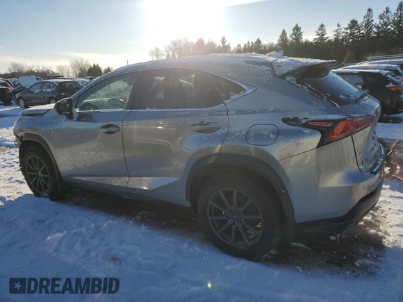 2020 Lexus NX with VIN JTJSARDZ7L2230210, listed as a Copart auction lot 42704995 with 95,227 mi miles and Salvage Title. Bid and sale history available at carsss.com. Image 2.