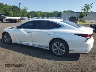 2018 Lexus LS 500 with VIN JTHC51FF9J5004745, listed as a Copart auction lot 62578845 with 63,292 mi miles and Salvage title. Bid and sale history available at DreamBid. Image 2.