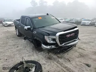 2019 GMC Sierra 1500 SLT with VIN 3GTU9DEL2KG205383, listed as a Copart auction lot 86866304 with 112,207 mi miles and Salvage Title. Bid and sale history available at carsss.com. Image 10.