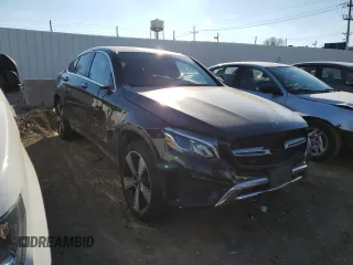 2018 Mercedes-Benz GLC with VIN WDC0J4KB2JF329097, listed as a Copart auction lot 67260002 with 37,086 mi miles. Bid and sale history available at carsss.com. Image 4.