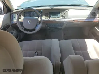 2005 Mercury Grand Marquis GS with VIN 2MEFM74W15X663557, listed as a Copart auction lot 65799904 with 107,483 mi miles and Salvage Title. Bid and sale history available at carsss.com. Image 8.