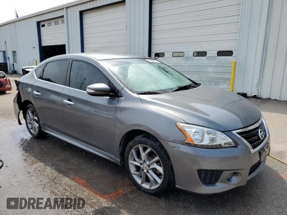 2015 Nissan Sentra SR with VIN 3N1AB7APXFY219407, listed as a Copart auction lot 53062035 with 111,671 mi miles and Salvage Title. Bid and sale history available at DreamBid. Image 4.