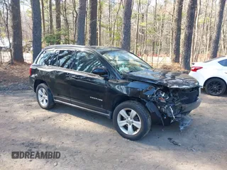 2017 Jeep Compass High Altitude with VIN 1C4NJDEB8HD191739, listed as a IAAI auction lot 41877174 with 142,327 mi miles. Bid and sale history available at carsss.com. Image 1.