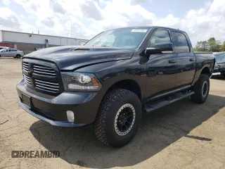 2016 Ram 1500 Sport with VIN 1C6RR7MT6GS177491, listed as a Copart auction lot 60851005 with 97,678 mi miles and Salvage title. Bid and sale history available at DreamBid. Image 1.