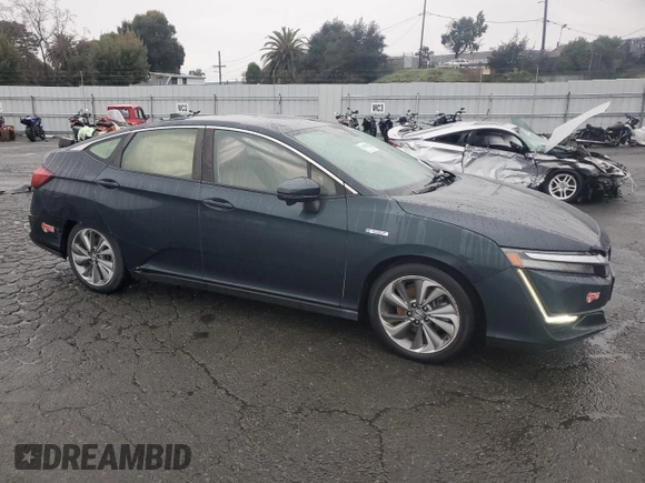 2018 Honda Clarity Plug-In Hybrid with VIN JHMZC5F12JC022625, listed as a Copart auction lot 85524514 with 29,101 mi miles and Salvage Title. Bid and sale history available at carsss.com. Image 4.