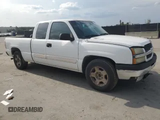2005 Chevrolet Silverado 1500 LS with VIN 2GCEC19T051297489, listed as a Copart auction lot 56325225 with Not Provided miles and Clean Title. Bid and sale history available at DreamBid. Image 4.