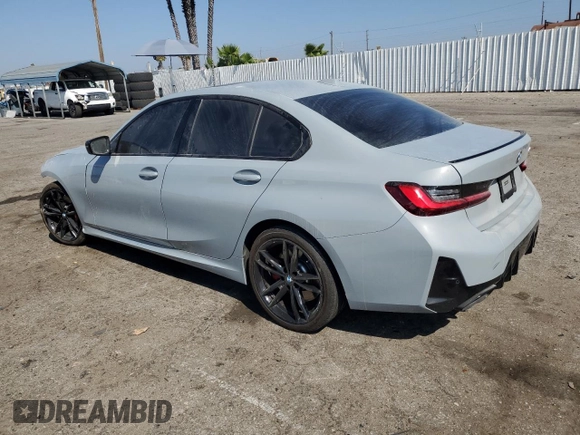 2024 BMW 3 Series M340i with VIN 3MW49FS04R8E27589, listed as a Copart auction lot 69801894 with 0 mi miles and Salvage Title. Bid and sale history available at carsss.com. Image 2.