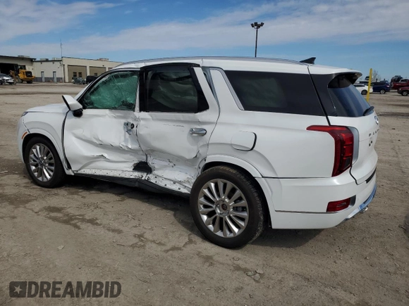 2020 Hyundai Palisade Limited with VIN KM8R5DHE7LU137851, listed as a Copart auction lot 55364415 with Not provided miles and Salvage title. Bid and sale history available at DreamBid. Image 2.