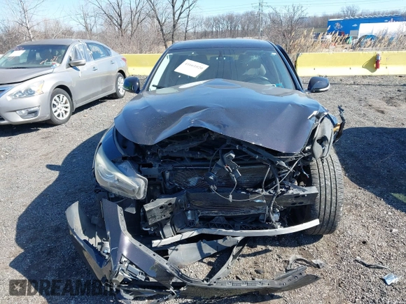 2014 Infiniti Q50 Premium with VIN JN1BV7AR0EM689783, listed as a IAAI auction lot 41661020 with 124,762 mi miles. Bid and sale history available at carsss.com. Image 12.