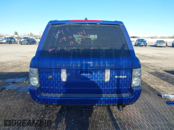2008 Land Rover Range Rover with VIN SALMH13438A273608, listed as a IAAI auction lot 40869106 with 189,602 mi miles and . Bid and sale history available at DreamBid. Image 16.