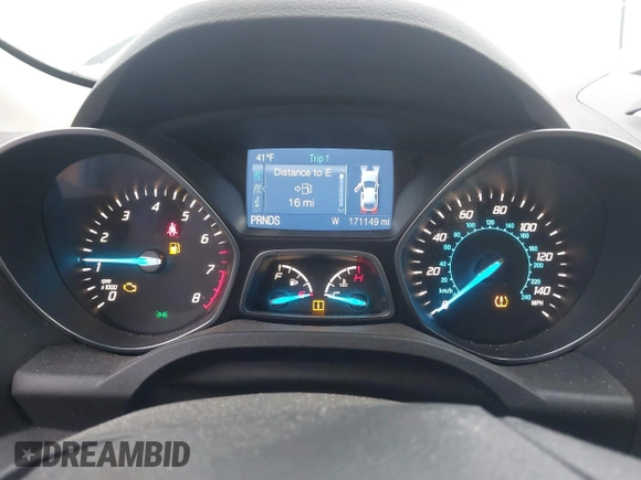 2014 Ford Escape SE with VIN 1FMCU9G93EUD37963, listed as a IAAI auction lot 41178797 with 171,149 mi miles and . Bid and sale history available at DreamBid. Image 7.