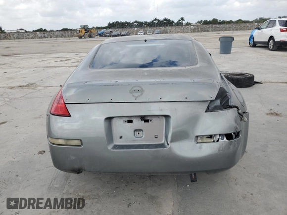 2005 Nissan 350Z Touring with VIN JN1AZ34E15M655188, listed as a Copart auction lot 47942655 with Not Provided miles and Clean Title. Bid and sale history available at carsss.com. Image 6.