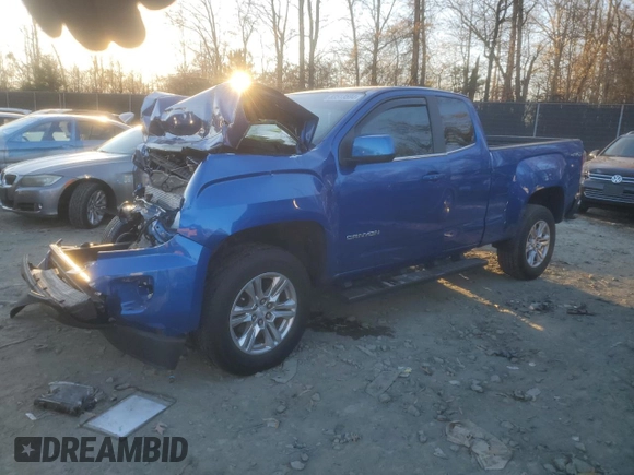 2020 GMC Canyon 4WD All Terrain w/Cloth with VIN 1GTH6CEN4L1152191, listed as a Copart auction lot 83513594 with 0 mi miles and Salvage Title. Bid and sale history available at carsss.com. Image 1.