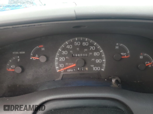 1998 Ford F-150 with VIN 1FTZF1722WKA96116, listed as a Copart auction lot 50844695 with 198,030 mi miles and Clean title. Bid and sale history available at DreamBid. Image 9.