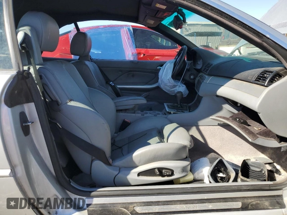 2003 BMW 3 Series 330Ci with VIN WBABS53403JU96685, listed as a Copart auction lot 73289534 with 0 mi miles and Salvage Title. Bid and sale history available at carsss.com. Image 7.
