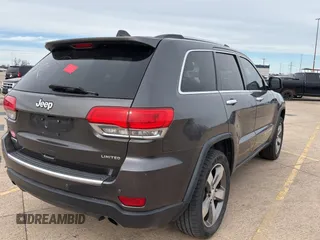 2014 Jeep Grand Cherokee Limited with VIN 1C4RJEBM0EC404956, listed as a Copart auction lot 49348955 with 0 mi miles and Clean Title. Bid and sale history available at carsss.com. Image 4.