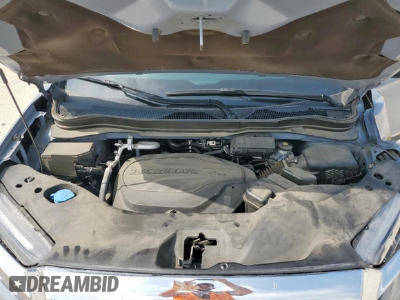 2023 Honda Ridgeline RTL-E with VIN 5FPYK3F76PB036572, listed as a Copart auction lot 54717085 with 34,516 mi miles and Salvage title. Bid and sale history available at DreamBid. Image 11.