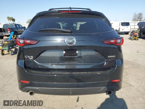 2024 Mazda CX-5 2.5 S Preferred Package with VIN JM3KFBCL3R0475493, listed as a Copart auction lot 50328625 with 8,568 mi miles and Salvage Title. Bid and sale history available at carsss.com. Image 6.