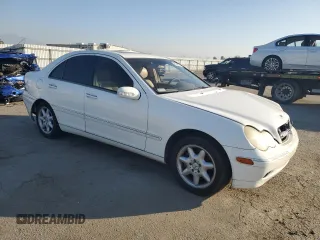 2002 Mercedes-Benz C 230/260/280/320 with VIN WDBRF64J42F196373, listed as a Copart auction lot 88166025 with 147,986 mi miles and Salvage Title. Bid and sale history available at DreamBid. Image 4.