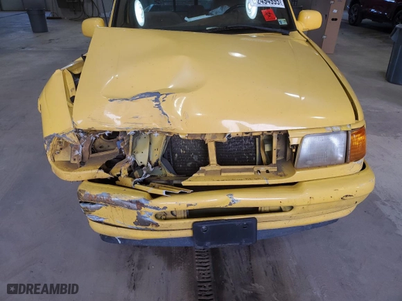 1996 Ford Ranger XLT with VIN 1FTCR10X5TPB17610, listed as a Copart auction lot 42494995 with 309,472 mi miles and Salvage Title. Bid and sale history available at carsss.com. Image 12.