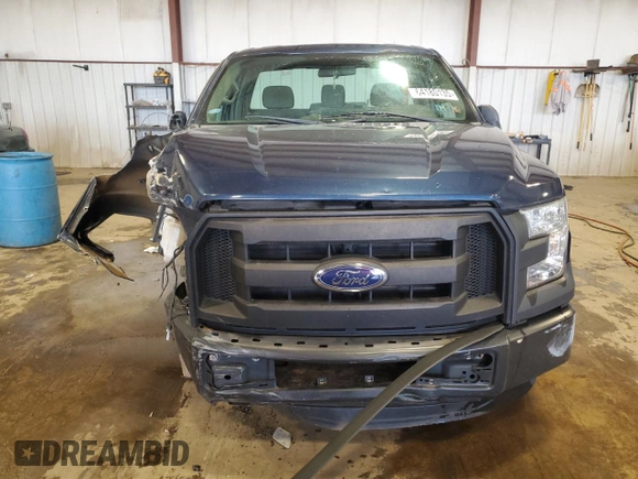 2016 Ford F-150 XL with VIN 1FTMF1C80GKD69365, listed as a Copart auction lot 64180135 with 112,667 mi miles and Salvage title. Bid and sale history available at DreamBid. Image 5.
