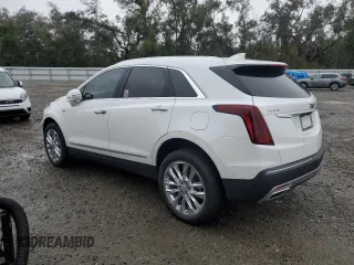 2022 Cadillac XT5 Premium Luxury AWD with VIN 1GYKNERSXNZ162971, listed as a Copart auction lot 88053015 with 0 mi miles and Salvage Title. Bid and sale history available at carsss.com. Image 2.