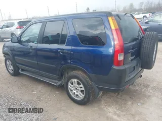 2002 Honda CR-V EX with VIN SHSRD78862U000791, listed as a IAAI auction lot 41944487 with 279,563 mi miles. Bid and sale history available at carsss.com. Image 3.