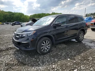 2021 Honda Pilot EX-L with VIN 5FNYF6H56MB088564, listed as a Copart auction lot 53860945 with 41,531 mi miles and Salvage title. Bid and sale history available at DreamBid. Image 1.