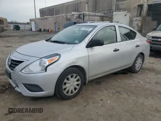 2015 Nissan Versa SV with VIN 3N1CN7AP2FL889434, listed as a Copart auction lot 42488385 with 225,950 mi miles and Salvage Title. Bid and sale history available at carsss.com. Image 1.