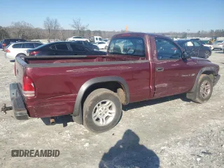 2002 Dodge Dakota with VIN 1B7FL16X62S694633, listed as a Copart auction lot 86515034 with 270,483 mi miles and Salvage Title. Bid and sale history available at carsss.com. Image 3.