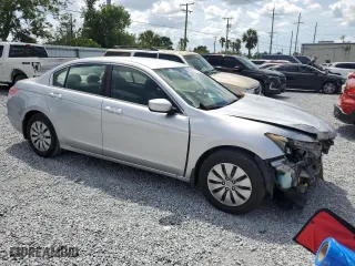 2011 Honda Accord Sdn LX with VIN 1HGCP2F33BA009926, listed as a Copart auction lot 51512865 with 133,709 mi miles and Salvage Title. Bid and sale history available at carsss.com. Image 4.