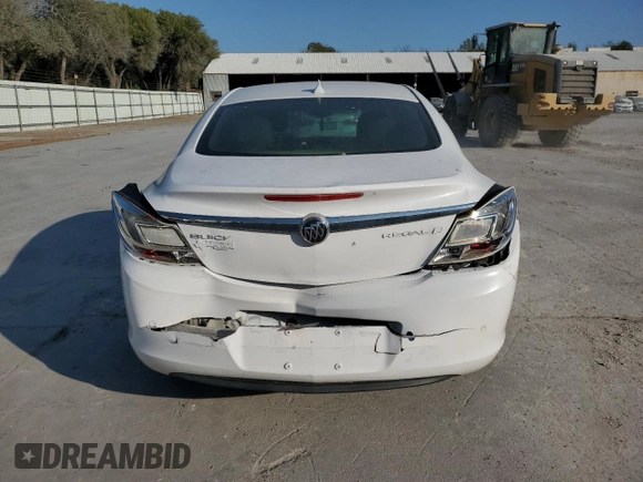 2012 Buick Regal with VIN 2G4GR5ER5C9214853, listed as a Copart auction lot 80306674 with 185,815 mi miles and Salvage Title. Bid and sale history available at carsss.com. Image 6.