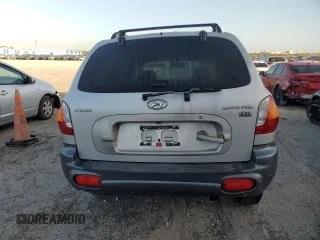 2004 Hyundai Santa Fe GLS with VIN KM8SC13EX4U633614, listed as a Copart auction lot 78379484 with 0 mi miles and Salvage Title. Bid and sale history available at carsss.com. Image 6.