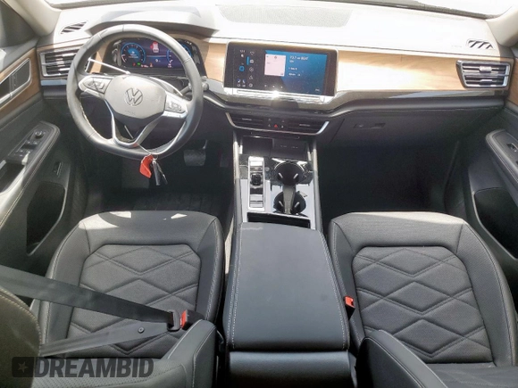 2025 Volkswagen Atlas SE with VIN 1V2WR2CA7SC538954, listed as a Copart auction lot 60905935 with 3,191 mi miles and Clean title. Bid and sale history available at DreamBid. Image 8.