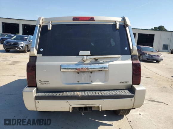 2007 Jeep Commander Limited with VIN 1J8HH58287C622524, listed as a Copart auction lot 67489244 with 237,661 mi miles and Salvage title. Bid and sale history available at DreamBid. Image 6.