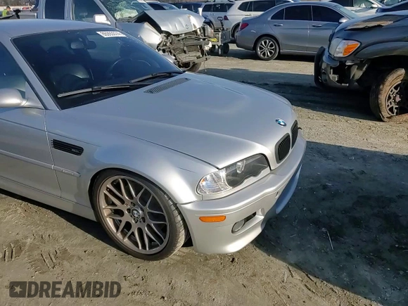 2002 BMW 3 Series M3 with VIN WBSBL93422JR15716, listed as a Copart auction lot 86993574 with 156,485 mi miles and Salvage Title. Bid and sale history available at DreamBid. Image 11.