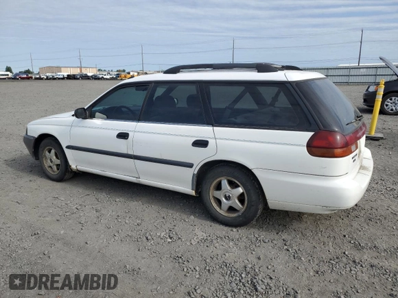 1997 Subaru Legacy L with VIN 4S3BK4359V7309059, listed as a Copart auction lot 59600835 with 136,620 mi miles and Salvage title. Bid and sale history available at DreamBid. Image 2.