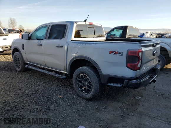 2024 Ford Ranger XLT with VIN 1FTER4HH9RLE16377, listed as a Copart auction lot 88480975 with 387 mi miles and Salvage Title. Bid and sale history available at carsss.com. Image 2.
