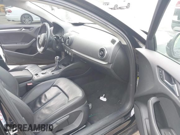 2015 Audi A3 1.8T Premium with VIN WAUACGFF5F1009468, listed as a IAAI auction lot 41697638 with 1 mi miles. Bid and sale history available at carsss.com. Image 5.