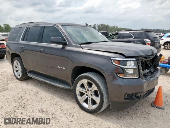2016 Chevrolet Tahoe LT with VIN 1GNSKBKC5GR435051, listed as a Copart auction lot 57358325 with 171,241 mi miles and Salvage title. Bid and sale history available at DreamBid. Image 4.