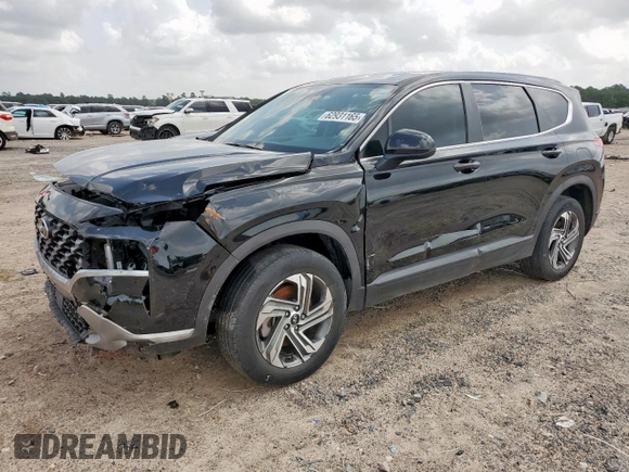 2023 Hyundai Santa Fe SE with VIN 5NMS14AJ4PH606397, listed as a Copart auction lot 62931165 with 37,687 mi miles and Salvage title. Bid and sale history available at DreamBid. Image 1.