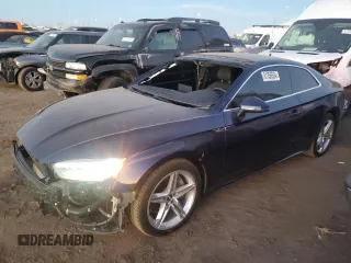 2020 Audi A5 Premium Plus z VIN WAUTNAF57LA003108, wystawiony jako Copart lot #81356524 z przebiegiem 33 758 mil mil oraz Szkoda całkowita • Salvage title. Historia ofert i sprzedaży dostępna na DreamBid. Obrazek 1.