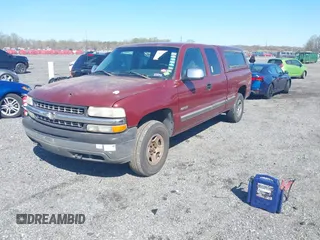 2002 Chevrolet Silverado 1500 LS with VIN 1GCEK19T52E188135, listed as a IAAI auction lot 41954549 with 354,000 mi miles. Bid and sale history available at carsss.com. Image 2.