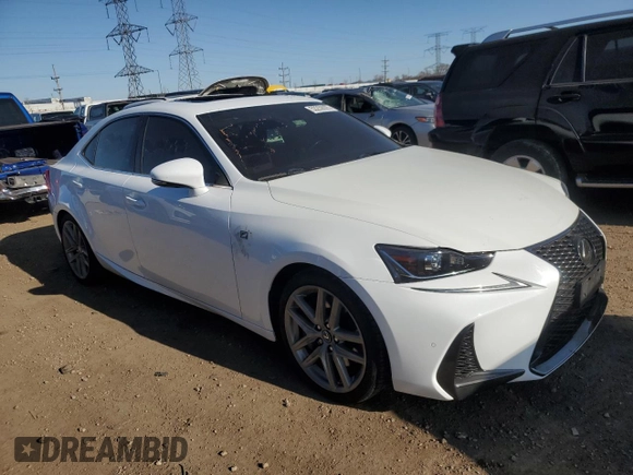 2018 Lexus IS 300 z VIN JTHC81D26J5033191, wystawiony jako Copart lot #53259005 z przebiegiem 62 295 mil mil oraz Szkoda całkowita • Salvage title. Historia ofert i sprzedaży dostępna na DreamBid. Obrazek 4.