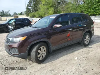 2012 Kia Sorento LX with VIN 5XYKT3A15CG239826, listed as a Copart auction lot 52204995 with 166,749 mi miles and Salvage Title. Bid and sale history available at DreamBid. Image 1.