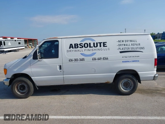 2004 Ford Econoline Cargo with VIN 1FTNE24L54HA37902, listed as a IAAI auction lot 42093747 with 250,773 mi miles and . Bid and sale history available at carsss.com. Image 15.