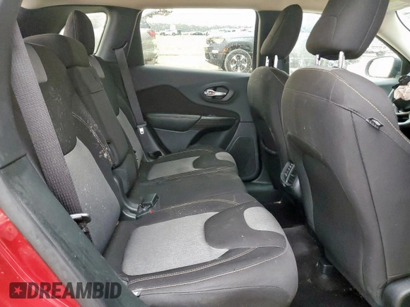 2016 Jeep Cherokee Sport with VIN 1C4PJLAB7GW347846, listed as a Copart auction lot 58620435 with 92,612 mi miles and Salvage title. Bid and sale history available at DreamBid. Image 11.