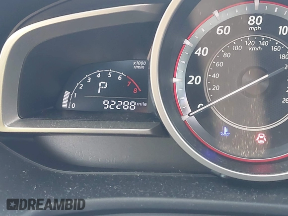 2016 Mazda 3 i Sport with VIN JM1BM1U77G1342639, listed as a IAAI auction lot 42071154 with 92,288 mi miles and . Bid and sale history available at DreamBid. Image 15.