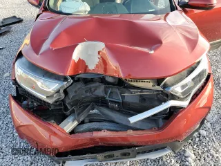 2018 Honda CR-V EX-L with VIN 2HKRW2H84JH613464, listed as a Copart auction lot 53984255 with 55,494 mi miles and Salvage Title. Bid and sale history available at carsss.com. Image 12.