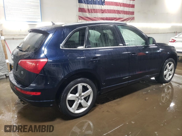 2010 Audi Q5 with VIN WA1LKBFP6AA005040, listed as a Copart auction lot 45344905 with 134,469 mi miles and Salvage title. Bid and sale history available at DreamBid. Image 3.